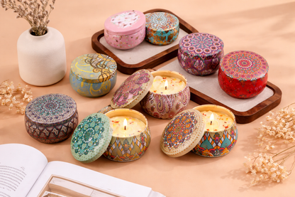 Mandala Glow Scented Candle