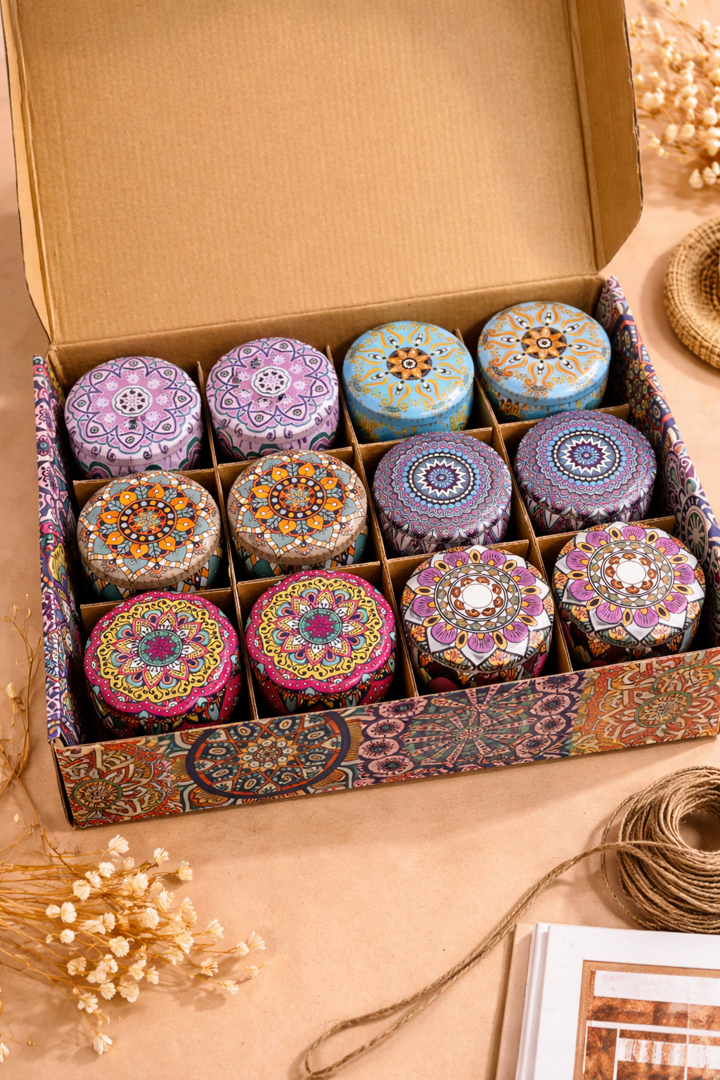 Mandala Glow Scented Candle